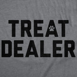 Mens Funny T Shirts Treat Dealer Sarcastic Pet Lover Graphic Novelty Tee for Men