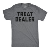 Mens Funny T Shirts Treat Dealer Sarcastic Pet Lover Graphic Novelty Tee for Men