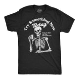 Mens Funny T Shirtsn Try Something New Today Take A Shit In The Break Room Sarcastic Graphic Novelty Tee for Men