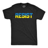 Mens Resist T Shirts Political Anti Authority Protest Tees Rebel Rally March Shirts