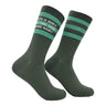Men's With A Body Like This Who Needs Hair Socks Funny Sarcastic Graphic Novelty Footwear for Men