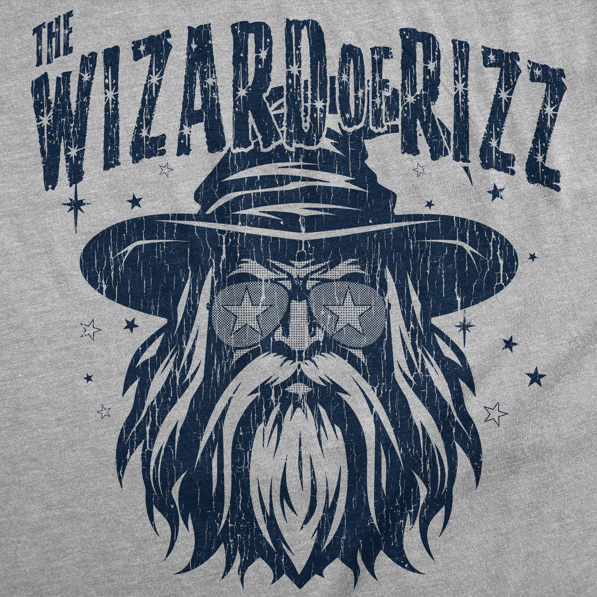 Mens Funny T Shirts The Wizard Of Rizz Sarcastic Graphic Novelty Tee for Men