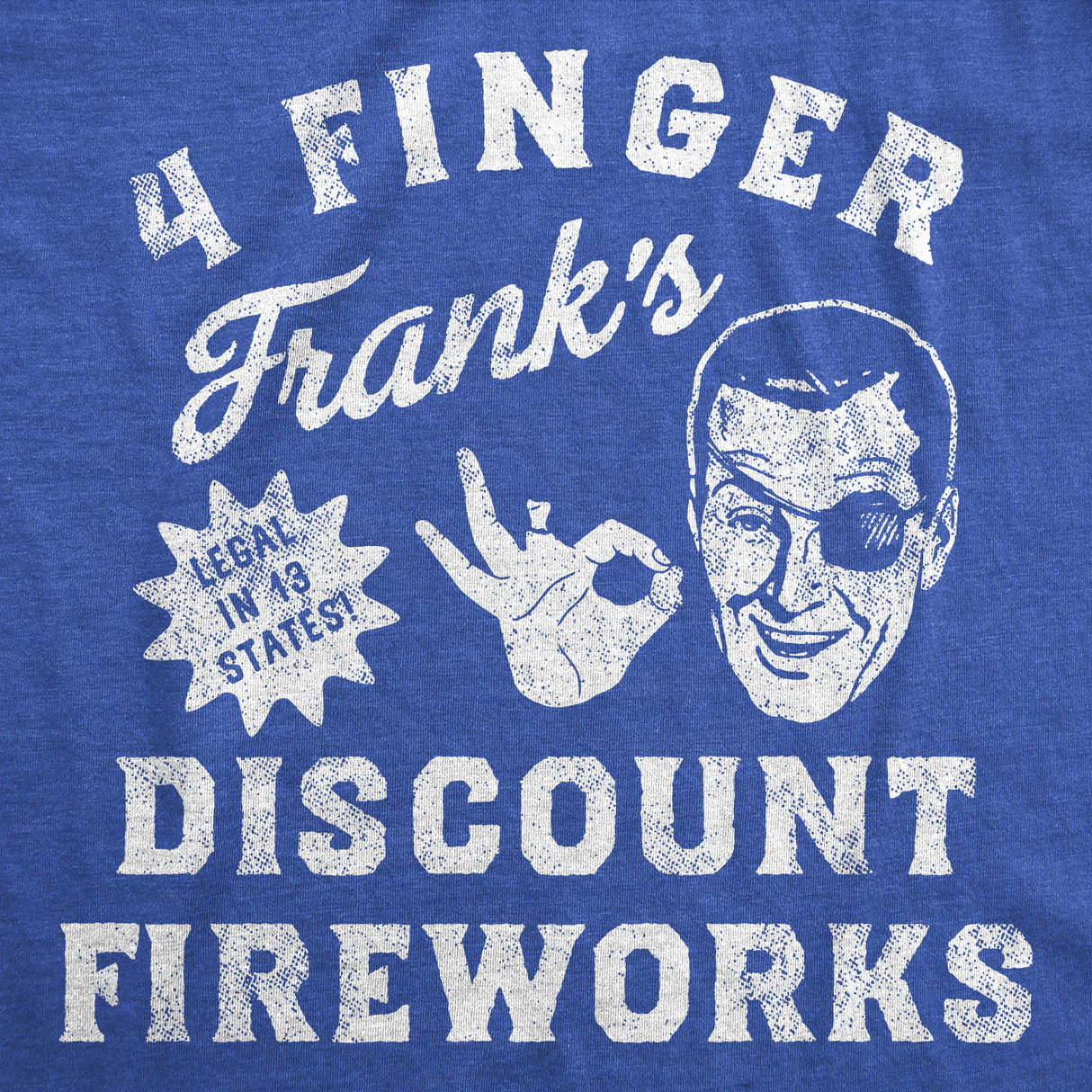 Mens Funny T Shirts 4 Finger Franks Discount Fireworks Sarcastic Fourth Of July Graphic Novelty Tee for Men