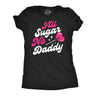 Womens Funny T Shirts All Sugar No Daddy Sarcastic Graphic Novelty Tee For Ladies