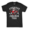 Mens Funny T Shirts American Freedom Tour Sarcastic Fourth Of July Graphic Novelty Tee for Men
