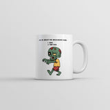 Ask Me About My Apocalypse Plan Mug Funny Sarcastic Zombie Graphic Novelty Coffee Cup-11oz