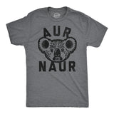 Mens Funny T Shirts Aur Naur Sarcastic Koala Graphic Novelty Tee for Men