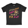 Youth Funny T Shirts Its A Bad Day To Be A PB&J Sarcastic Sandwich Graphic Novelty Tee For Kids