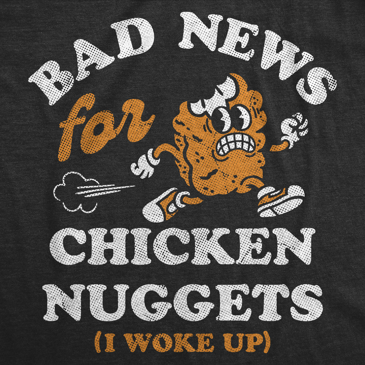 Bad News For Chicken Nuggets Baby Bodysuit Funny Sarcastic Graphic Novelty Jumper For Infants