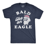 Mens Funny T Shirts Bald Like An Eagle Sarcastic Hair Loss Graphic Novelty Tee for Men