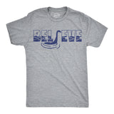 Mens Funny T Shirts Believe Nessie Sarcastic Loch Ness Monster Graphic Novelty Tee for Men