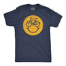 Mens Funny T Shirts Bike Smile Sarcastic Smiling Face Graphic Novelty Biking Tee for Men