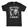 Mens Funny T Shirts Blaze The Lord Sarcastic 420 Graphic Novelty Tee for Men