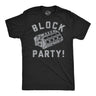 Mens Funny T Shirts Block Party Sarcastic Engine Graphic Novelty Mechanic Tee For Men