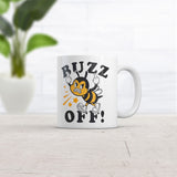 Buzz Off Mug Funny Sarcastic Bee Graphic Novelty Coffee Cup-11oz