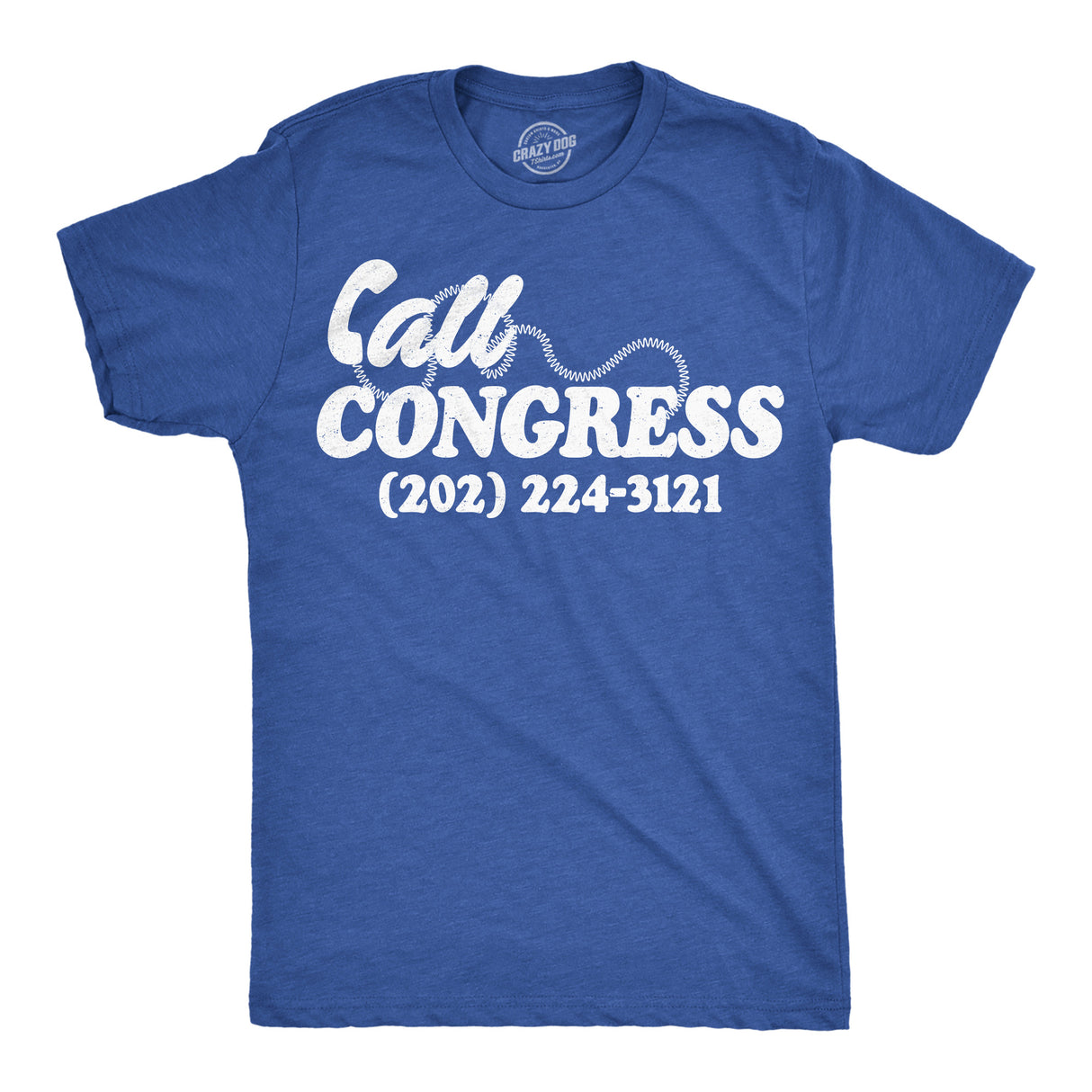 Mens Funny T Shirts Call Congress 202 224 3121 Sarcastic Politics Graphic Novelty Tee for Men
