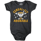 Cerealsly Adorable Baby Bodysuit Funny Sarcastic Food Graphic Novelty Jumper For Infants