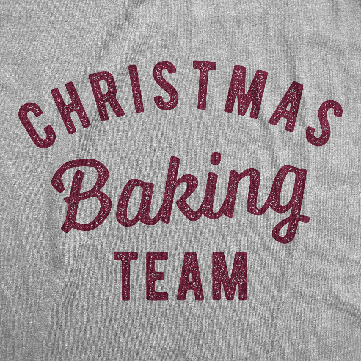 Youth Christmas Baking Team T Shirt Funny Xmas Party Family Novelty Graphic Tee for Kids
