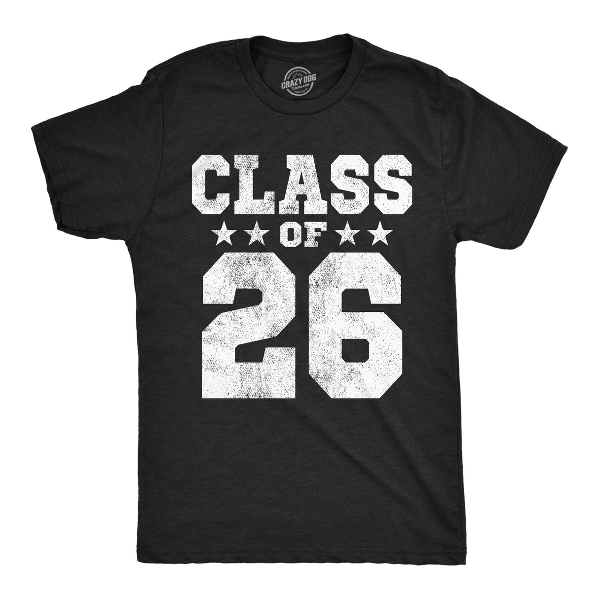 Mens Funny T Shirts Class Of 26 Sarcastic Graduation Graphic Novelty Tee for Men