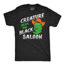 Mens Funny T Shirts Creature From The Black Saloon Sarcastic Book Graphic Novelty Tee For Men