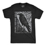 Mens Funny T Shirts Crows Before Bros Sarcastic Poe Graphic Novelty Tee for Men
