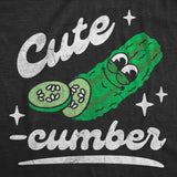 Cute Cumber Baby Bodysuit Funny Sarcastic Cucumber Graphic Novelty Jumper for Infants