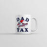 Dad Tax Junk Food Mug Funny Sarcastic Food Graphic Novelty Coffee Cup-11oz