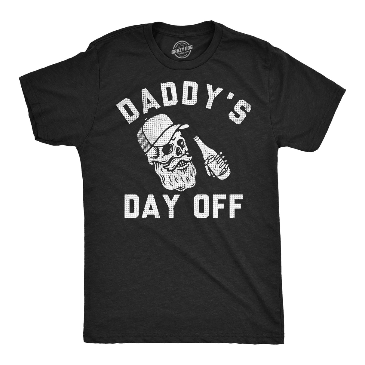Mens Funny T Shirts Daddys Day Off Sarcastic Drinking Graphic Novelty Tee for Men