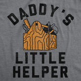 Daddys Little Helper Baby Bodysuit Funny Sarcastic Graphic Novelty Jumper for Infants