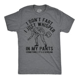 Mens Funny T Shirts I Dont Fart I Just Whisper In My Pants Sarcastic Farting Graphic Novelty Tee for Men