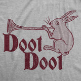 Mens Funny T Shirts Doot Doot Sarcastic Retro Trumpet Graphic Novelty Tee For Men