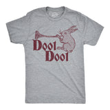 Mens Funny T Shirts Doot Doot Sarcastic Retro Trumpet Graphic Novelty Tee For Men