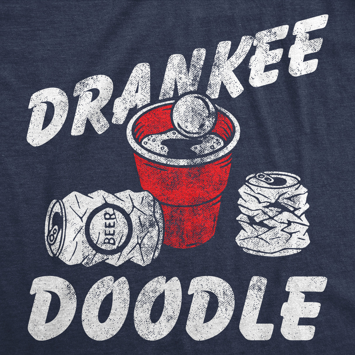 Mens Funny T Shirts Drankee Doodle Sarcastic Fourth Of July Graphic Novelty Drinking Tee for Men