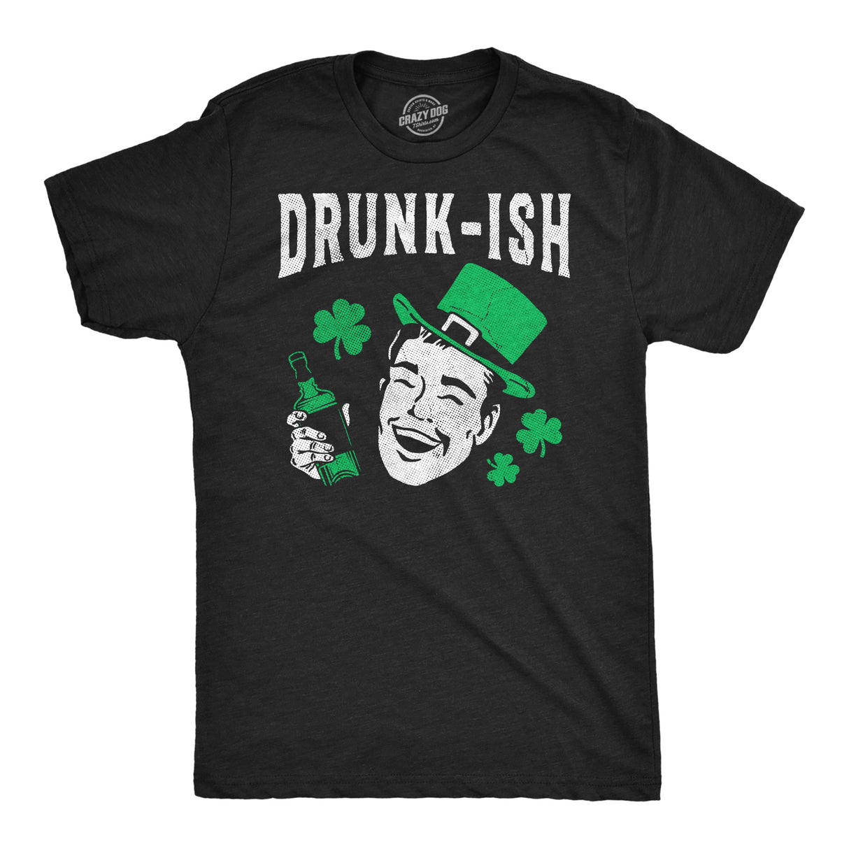 Mens Funny T Shirts Drunkish Sarcastic St Patricks Day Novelty Drinking Tee for Men