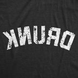 Mens Funny T Shirts Drunk Backwards Sarcastic Drinking Graphic Novelty Tee For Men