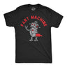 Mens Funny T Shirts Fart Machine Sarcastic Robot Graphic Novelty Tee for Men