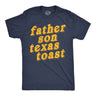 Mens Funny T Shirts Father Son Texas Toast Sarcastic Food Graphic Novelty Tee for Men