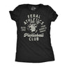 Womens Funny T Shirts Feral Athletics Pickleball Club Sarcastic Graphic Novelty Tee for Ladies