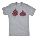 Mens Funny T Shirts Fig 1 Fig 2 Sarcastic Graphic Novelty Tee for Men