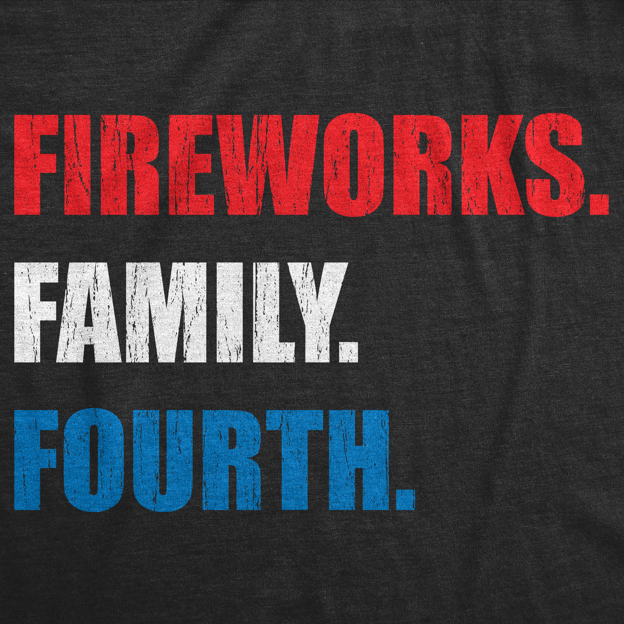 Mens Funny T Shirts Fireworks Family Fourth Sarcastic Fourth Of July Graphic Novelty Tee for Men