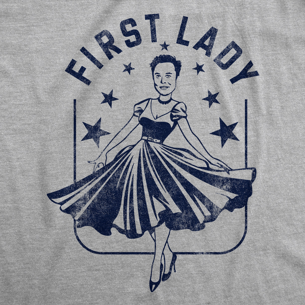 Mens Funny T Shirts First Lady Elon Sarcastic Political Graphic Novelty Tee for Men
