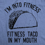 Fitness Taco In My Mouth Men's Tshirt