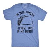 Fitness Taco In My Mouth Men's Tshirt