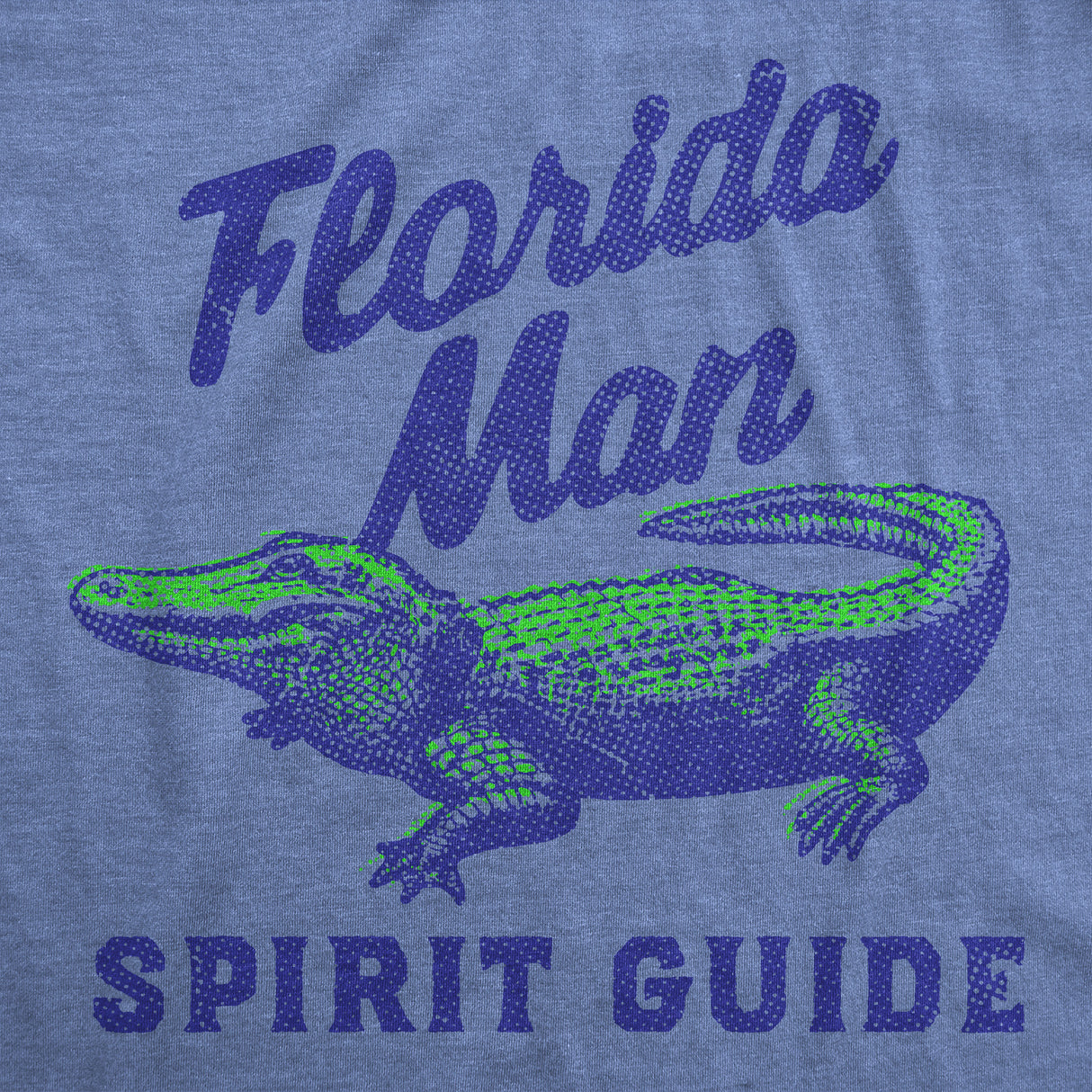 Mens Funny T Shirts Florida Man Spirit Guide Sarcastic Gator Graphic Novelty Tee For Men