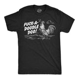 Mens Funny T Shirts Fuck A Doodle Do Sarcastic Rooster Graphic Novelty Tee For Men