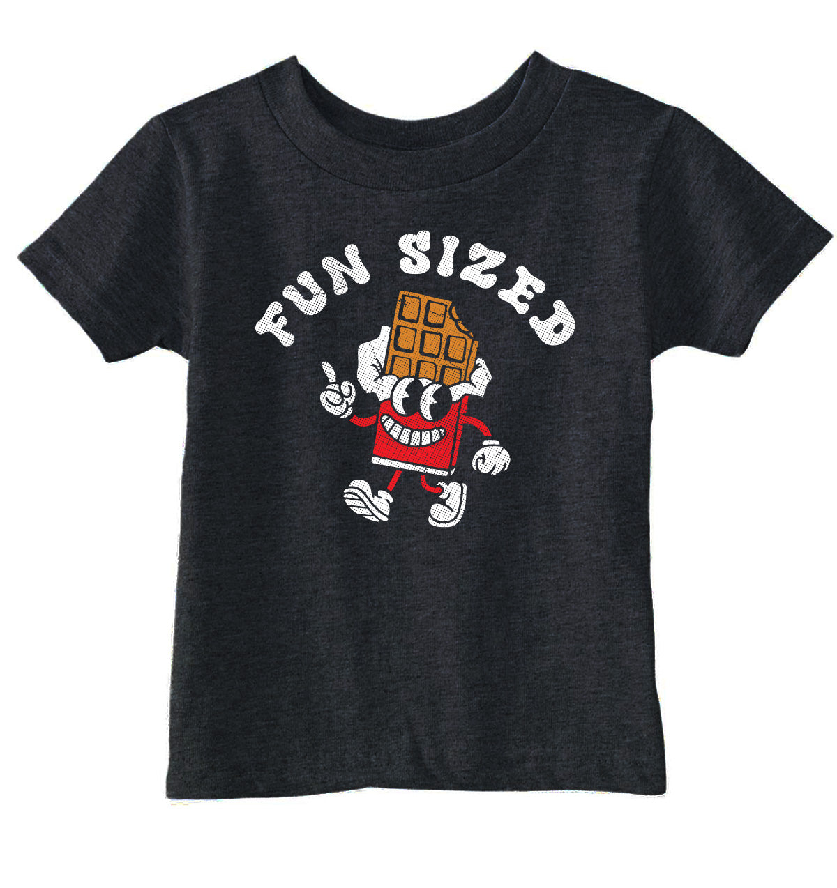 Toddler Funny T Shirts Fun Sized Sarcastic Candy Bar Graphic Novelty Tee for Young Kids