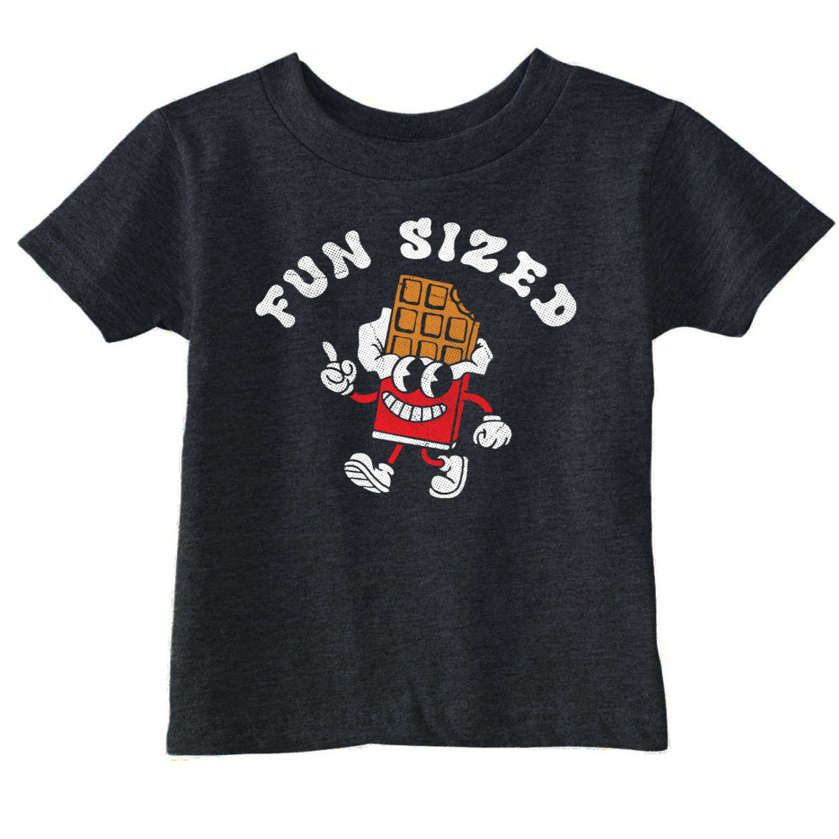 Toddler Funny T Shirts Fun Sized Sarcastic Candy Bar Graphic Novelty Tee for Young Kids