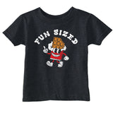 Toddler Funny T Shirts Fun Sized Sarcastic Candy Bar Graphic Novelty Tee for Young Kids