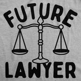 Youth Funny T Shirts Future Lawyer Sarcastic Graphic Novelty Tee for Kids