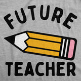 Youth Funny T Shirts Future Teacher Sarcastic Pencil Graphic Novelty Tee for Kids